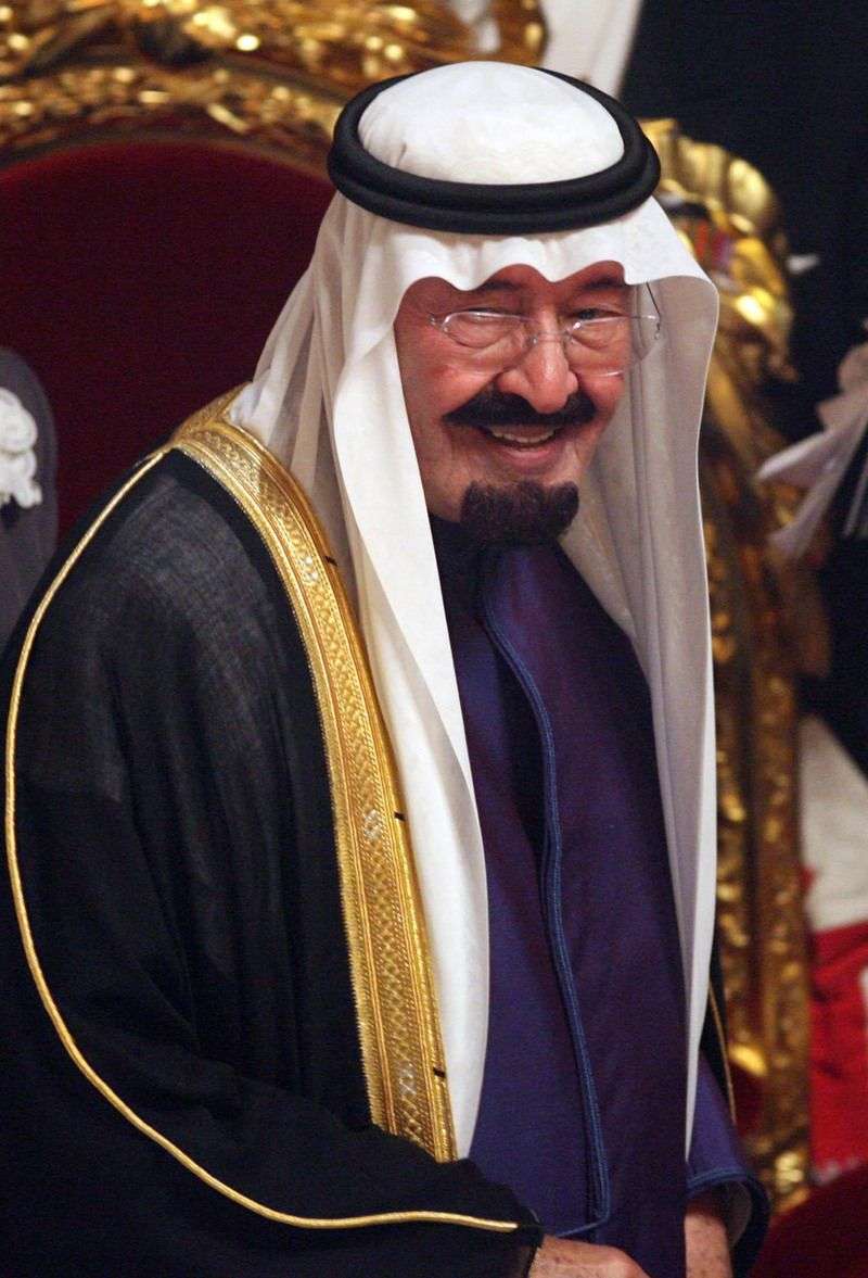 Arabia saudita re Abdullah