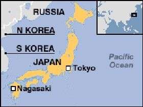 giappone mappa