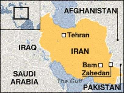 iran zahedan bam
