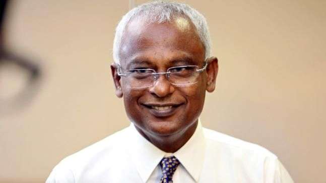 maldive presidente Ibrahim Mohamed Solih