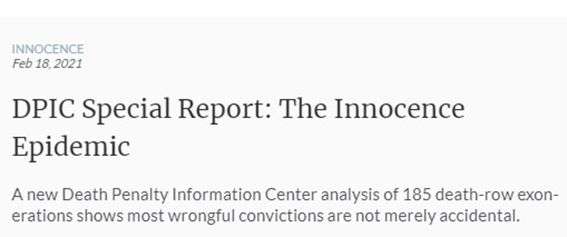 USA - Innocence List