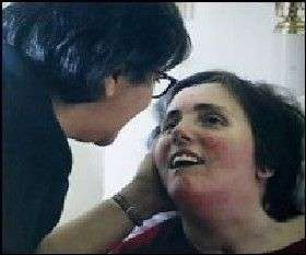 Terri Schiavo assistita in un hospice