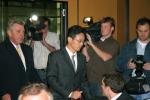 Chen Yonglin nel corso di una conferenza stampa a Sidney Chen Yonglin nel corso di una conferenza stampa a Sidney