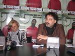 Khaled Fouad Allam con Emma Bonino, febbraio 2006