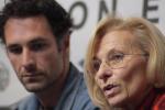 Emma Bonino e Raul Bova alla conferenza stampa