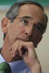 Il presidente Alvaro Colom Il presidente Alvaro Colom