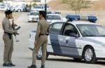 Poliziotti nelle strade di Riad