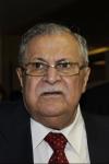 Il presidente iracheno Jalal Talabani