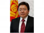 Il Presidente della Mongolia, Tsakhia Elbegdorj