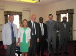 Harare (Zimbabwe), 21/8/2012: incontro della delegazione di Nessuno Tocchi Caino e del Partito Radicale col Primo Ministro Morgan Tsvangirai. Harare (Zimbabwe), 21/8/2012: incontro della delegazione di Nessuno Tocchi Caino e del Partito Radicale col Primo Ministro Morgan Tsvangirai.