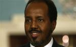 Il presidente somalo Hassan Sheikh Mohamud Il presidente somalo Hassan Sheikh Mohamud