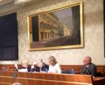 Un'immagine della conferenza stampa Un'immagine della conferenza stampa