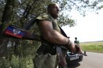 Separatista filo-russo a nella Regione di Donetsk