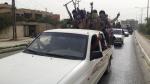 Militanti dell'ISIS nella città di Mosul Militanti dell'ISIS nella città di Mosul