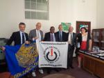 L'incontro con il vice ministro degli esteri Mutsvangwa L'incontro con il vice ministro degli esteri Mutsvangwa