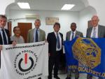 L'incontro con il Ministro degli Esteri El-Anrif Said Hassan L'incontro con il Ministro degli Esteri El-Anrif Said Hassan