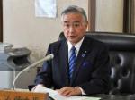 Il ministro della Giustizia Mitsuhide Iwaki Il ministro della Giustizia Mitsuhide Iwaki