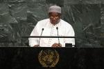 Il presidente del Gambia Adama Barrow Il presidente del Gambia Adama Barrow