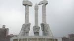 Monumento al Partito dei Lavoratori Coreani a Pyongyang Monumento al Partito dei Lavoratori Coreani a Pyongyang