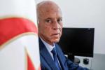 Il presidente tunisino Kais Saied Il presidente tunisino Kais Saied