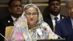 Il primo ministro Sheikh Hasina Il primo ministro Sheikh Hasina