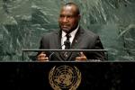 Il primo ministro di PNG, James Marape Il primo ministro di PNG, James Marape