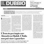 Guido Salvini su Il Dubbio 24-05-2022 Guido Salvini su Il Dubbio 24-05-2022