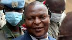 Il presidente della Repubblica Centrafricana Faustin Archange Touadéra Il presidente della Repubblica Centrafricana Faustin Archange Touadéra