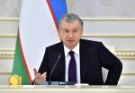 Il Presidente dell'Uzbekistan Shavkat Mirziyoyev Il Presidente dell'Uzbekistan Shavkat Mirziyoyev
