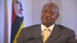 Il presidente ugandese Yoweri Museveni