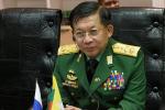 Il capo della giunta militare Gen. Min Aung Hlaing Il capo della giunta militare Gen. Min Aung Hlaing