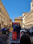 Rita Bernardini alla manifestazione dell'Ucpi Rita Bernardini alla manifestazione dell'Ucpi