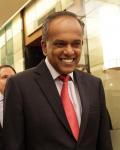 Il Ministro della Giustizia e degli Interni di Singapore, K Shanmugam Il Ministro della Giustizia e degli Interni di Singapore, K Shanmugam