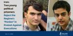 IRAN - Ali Younesi (R) and Amirhossein Moradi (L)