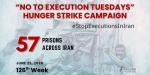 IRAN - 126 week of hunger strike IRAN - 126 week of hunger strike