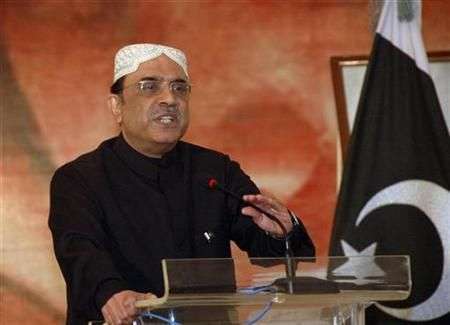 Il Presidente pakistano Asif Ali Zardari