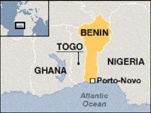 benin mappa