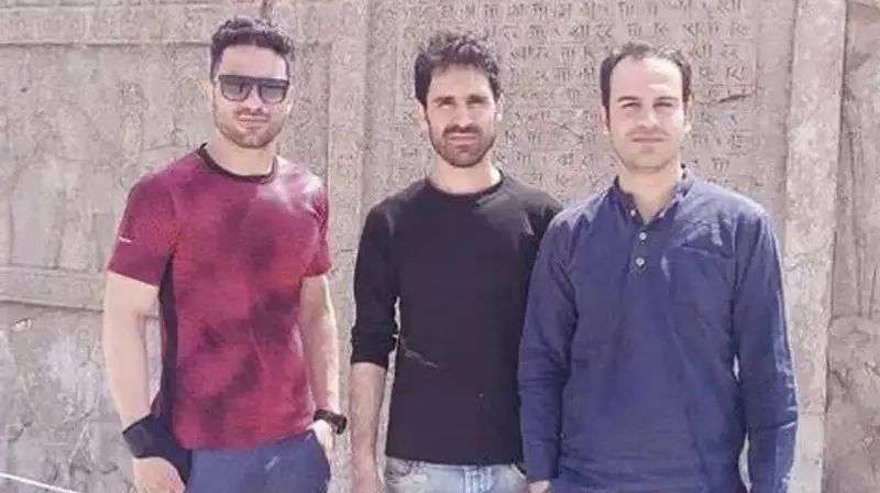 IRAN - The Afkari brothers before their ordeal (Navid on the left)