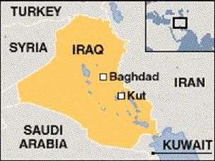 iraq mappa kut